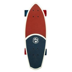 Kryptonics 23-inch Mini Fat Cruiser Board Skateboard - Liberty Blue