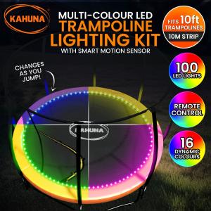 Kahuna LED Kit for 10ft Trampolines Multi-Colour Smart Motion Sensor