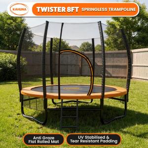 Kahuna Twister 8ft Springless Trampolines