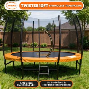 Kahuna Twister 10ft Springless Trampoline