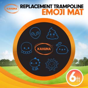 Kahuna Replacement Trampoline Mat — Emoji for Classic, Rainbow, and Pro Models