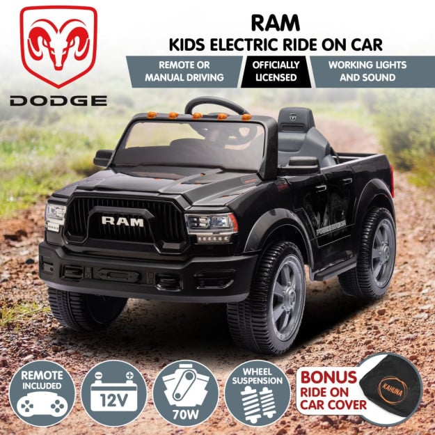 Dodge RAM Electric Car - Black
