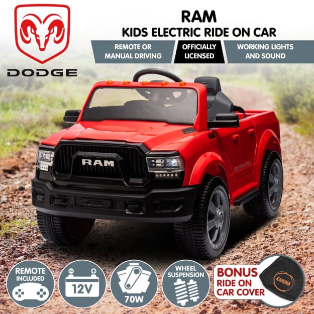 Dodge RAM Electric Car - Red