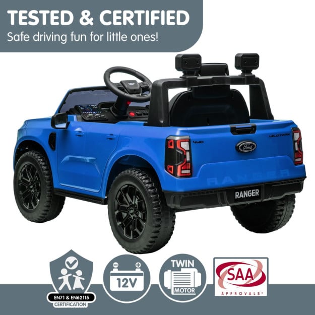 Ford Ranger Electric Kids Car - Blue | Kahuna