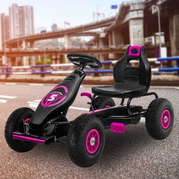 Pink pedal go kart 2025