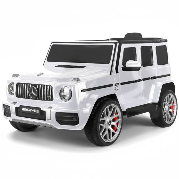 Kahuna Mercedes Benz AMG G63 Kids Electric Ride On Car w/ Remote Control - White