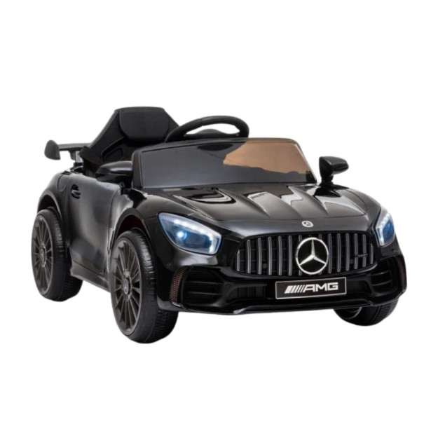 Mercedes Benz Licensed Kids Ride On Car Remote Control by Kahuna Black