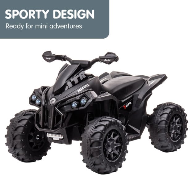 Kahuna GTS99 Kids Electric Ride On Quad Bike ATV Black Kahuna