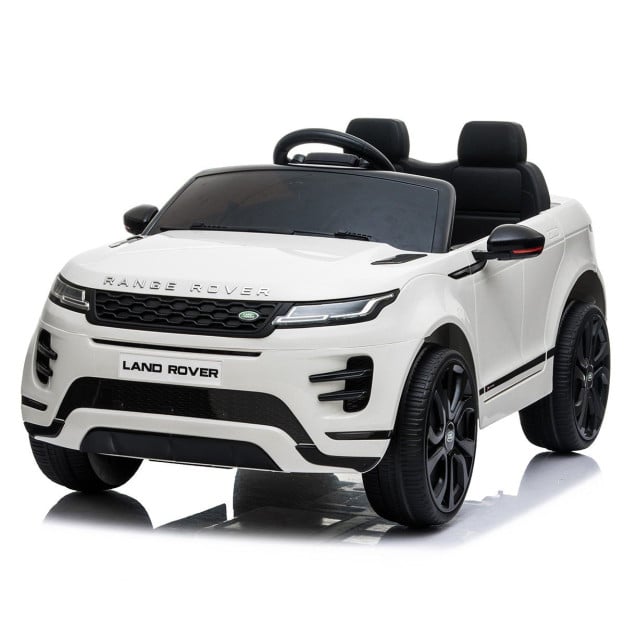 Land Rover Licensed Kids Ride on Car Remote Control by Kahuna - White