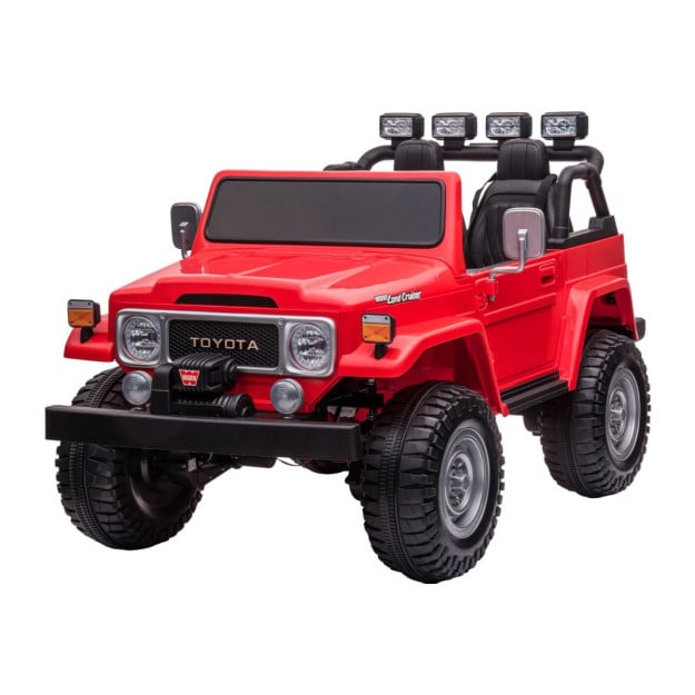 Toyota FJ-40 Electric Licensed Kids Ride On Electric Car - Red