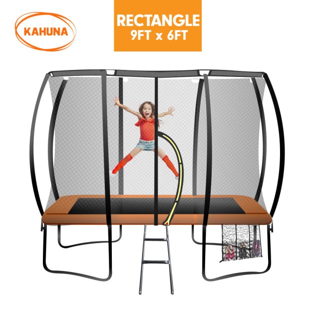 Kahuna Outdoor Rectangular Trampoline 6 ft x 9 ft