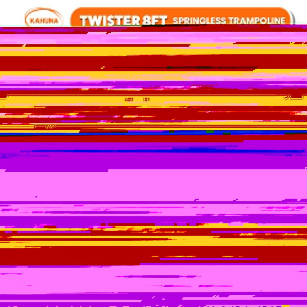 Kahuna Twister 8ft Springless Trampolines