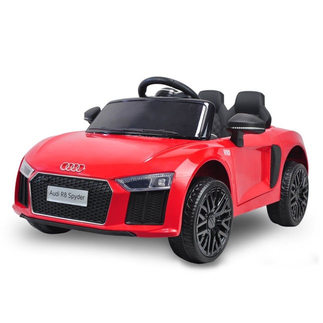 Audi R8 Spyder Licensed Kids Ride on Car Remote Control by Kahuna Red Kahuna