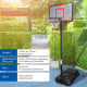 Kahuna Height-Adjustable Basketball Hoop and Backboard Image 6 thumbnail