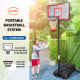 Kahuna Height-Adjustable Basketball Hoop and Backboard Image 9 thumbnail