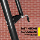 Kahuna Portable Basketball Ring Stand Adjustable with Rebound Image 6 thumbnail