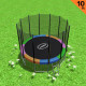 Kahuna Blizzard 10 ft Trampoline with Net - Rainbow Image 2 thumbnail