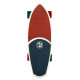 Kryptonics 23-inch Mini Fat Cruiser Board Skateboard - Liberty Blue thumbnail