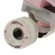 Circle Society Adjustable Kids Quad Roller Skates - Cotton Candy Rhythm Skates Image 4 thumbnail
