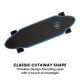 Kryptonics 26-inch Skateboard Mini Cutaway Cruiser Board - 89 IS Fine Image 6 thumbnail