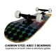 Kryptonics 31-inch Star Series Complete Skateboard Rainbow Dot Image 7 thumbnail