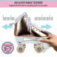 Circle Society Adjustable Quad Kids Roller Skates - Metallic Rose Gold Rhythm Skates Image 7 thumbnail