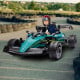 Aston Martin Aramco F1 Licensed Electric Kids Race Car Image 12 thumbnail