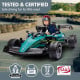 Aston Martin Aramco F1 Licensed Electric Kids Race Car Image 9 thumbnail