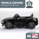 Bentley Exp 12 Licensed Speed 6E Electric Kids Ride On Car Black Image 10 thumbnail