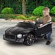 Bentley Exp 12 Licensed Speed 6E Electric Kids Ride On Car Black Image 9 thumbnail