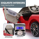 Bentley Exp 12 Speed 6E Licensed Kids Ride On Electric Car Remote Control - Red Image 3 thumbnail