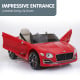Bentley Exp 12 Speed 6E Licensed Kids Ride On Electric Car Remote Control - Red Image 9 thumbnail