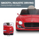 Bentley Exp 12 Speed 6E Licensed Kids Ride On Electric Car Remote Control - Red Image 8 thumbnail