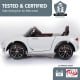 Bentley Exp 12 Speed 6E Licensed Kids Ride On Electric Car Remote Control - White Image 13 thumbnail