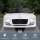 Bentley Exp 12 Speed 6E Licensed Kids Ride On Electric Car Remote Control - White Image 4 thumbnail