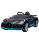 Authorised Bugatti Divo Kids Electric Ride On Car - Black Image 2 thumbnail