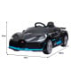 Authorised Bugatti Divo Kids Electric Ride On Car - Black Image 4 thumbnail