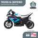 BMW HP4 Race Kids Toy Electric Ride On Motorcycle - Blue Image 10 thumbnail