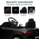 Mercedes Benz CLS 350 Kids Electric Ride On Car with Remote Control - Black Image 9 thumbnail