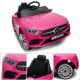 Mercedes Benz CLS 350 Kids Electric Ride On Car with Remote Control - Pink Image 8 thumbnail