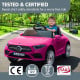 Mercedes Benz CLS 350 Kids Electric Ride On Car with Remote Control - Pink Image 11 thumbnail