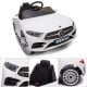 Mercedes Benz CLS 350 Kids Electric Ride On Car with Remote Control - White Image 8 thumbnail