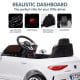 Mercedes Benz CLS 350 Kids Electric Ride On Car with Remote Control - White Image 9 thumbnail