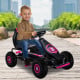 Kahuna G18 Kids Ride On Pedal Go Kart - Rose Pink Image 4 thumbnail