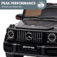Mercedes Benz AMG G63 Licensed Kids Ride On Electric Car Remote Control - Black Image 9 thumbnail