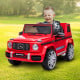 Mercedes Benz AMG G63 Licensed Kids Ride On Electric Car Remote Control - Red Image 13 thumbnail