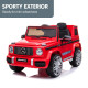 Mercedes Benz AMG G63 Licensed Kids Ride On Electric Car Remote Control - Red Image 2 thumbnail
