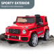 Mercedes Benz AMG G63 Licensed Kids Ride On Electric Car Remote Control - Red Image 6 thumbnail