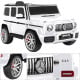 Kahuna Mercedes Benz AMG G63 Kids Electric Ride On Car w/ Remote Control - White Image 6 thumbnail