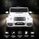 Kahuna Mercedes Benz AMG G63 Kids Electric Ride On Car w/ Remote Control - White Image 8 thumbnail